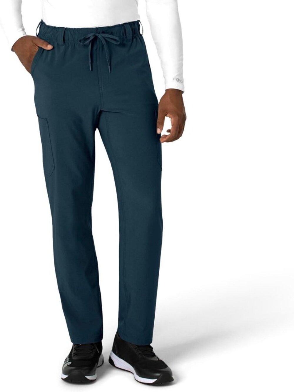 Rugged Flex Ripstop Men's Straight Leg Scrub Pants - Comfortable, Durable